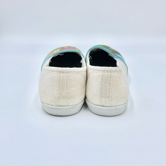 RARE Legend of Zelda Wind Waker Custom Painted Canvas Slip On Shoes Women’s Sz 8 - Picture 6 of 14